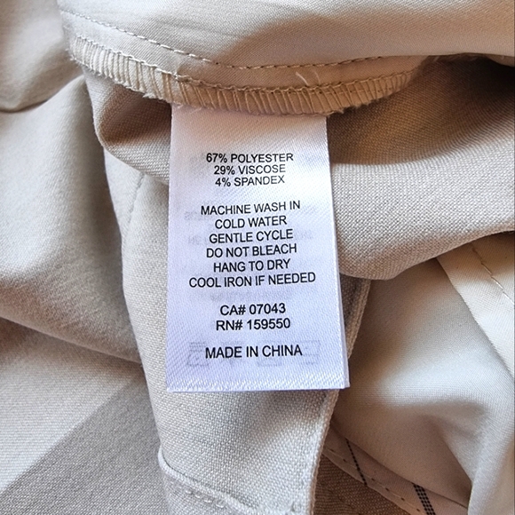 Rachel Zoe Ivory High Waisted Dress Pants Ladies Size 8 - Picture 6 of 9